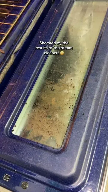 SHOCKED on how good this steam cleaner works 😳🔥