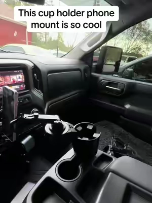 This cup holder phone mount is so cool #tiktokmademebuyit #tiktokshop #blackfridaydeals #joytutus 