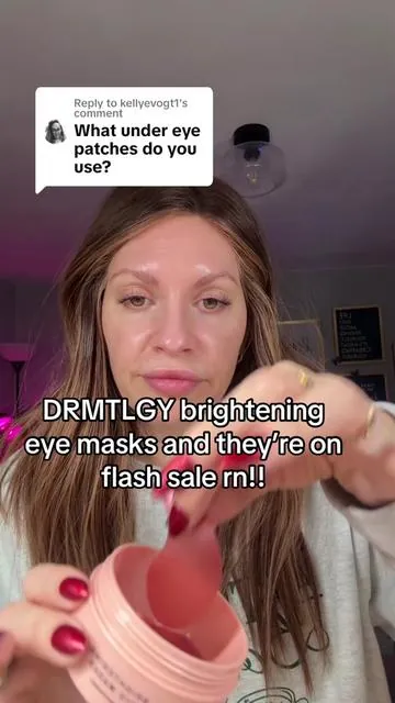 Replying to @kellyevogt1 your undereyes will loveeeee these #undereyebags #eyemask #darkcircles #darkcirclesundereyes #undereyecircles #tiktokshopblackfriday #tiktokshopcybermonday #ttsbeautybesties 