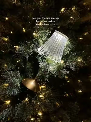 the perfect gift for her 🎄🎁 on sale right now! #vintagelamp #giftsforher #christmasgifts #christmasgift #homedecor #tiktokshopblackfriday #tiktokshopcybermonday 