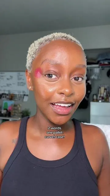 the cream bronzer + blush curve case is forever undefeated!!! the pigment is unreal  @madebymitchell @madebymitchellusa  narrated by my good sis @golloria lolll #blackgirlmakeup #curvecase #madebymitchell #bronzer #blush 