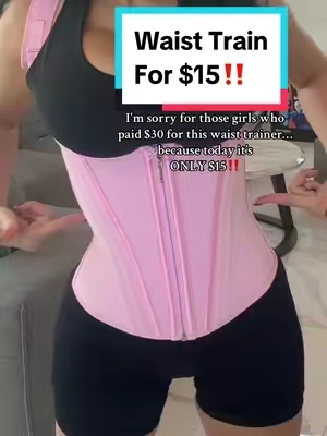 This waist trainer right now for black friday is ONLY $15‼️‼️ #waisttraining #waisttrainer #waisttrain #tiktokshopcybermonday #tiktokshopblackfriday #blackfriday #fyp 