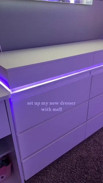 i love it!!!🤍🤍🤍  #roomdecor #aesthetic #roomfinds #roomfurniture #cute #acubi #inspo #nightstand #dresser #led #ledlights #manga #pinterest #kawaii #kawaiiaesthetic #cuteaesthetic #sikaicfurniture #sikaicdresser #sikaicnightstand #tiktokshop #tiktokshopfinds #dealsforyoudays #blackfriday #deals #room #homefinds #cozy #targetaudience #fyp #foryoupage #moots #fypp #foryourpage #foru #fypp #fy #fypシ゚viral #fypシ #kpop #seasons #kiminitodoke #fypツ #for #foru #sanrio #hellokitty #kbeauty #makeupdresser #setup #pink #girly #ghibli #studioghibli #trinkets #animeroom #roomdecor #roominspo #fypツ 