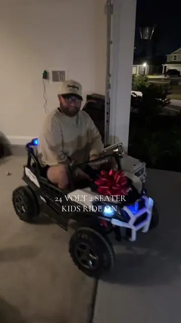 I am CRYING lmao, the things we do when the kids go to bed 💀 kids ride on for the win! #tiktokshopcybermonday #tiktokshopblackfriday #tiktokshopholidayhaul #kidsrideon