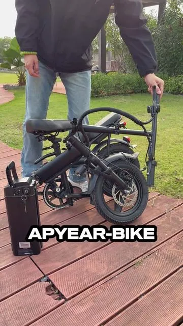 APYEAR Foldable Electric Bicycle,Travel with You!#APYEAR #ebike #ebikelife #tiktokshop #foryou #tiktokshopblackfriday #tiktokshopcybermonday 