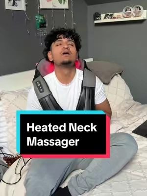 His reaction was so adorable 🥺 if you dont have this neck massager NOW its your time since its so cheap rn! And this can be a great affordable Christmas gift ❤️  #affordablegifts #tiktokshopblackfriday #christmasgiftideas #christmasgiftideas #christmasonabudget #massage #neckmassage #neckpain 