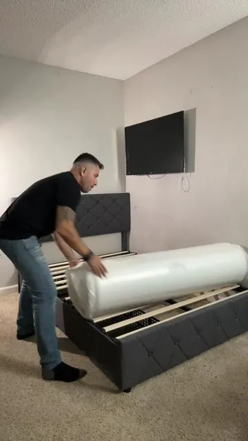 Colchon de memory foam.                       #colchon #cama #foam #tiktokmakemebuy #colchon #foam 