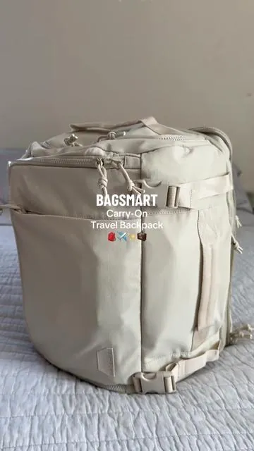 the perfect gift for your travel buddy, @BAGSMART Carry On Travel Backpack 🎒✈️ #TikTokShopBlackFriday #TikTokShopCyberMonday #fyp #travel #travelbackpack #tiktokshop #travelgifts #christmasgiftideas #christmasgifts #christmasgift #cybermonday 