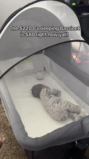 This one is absolutely perfect for our family ❤️ #baby #babymusthaves #bassinet #babyshowergift #tiktokshopblackfriday #tiktokshopcybermonday #tiktokshop #viral #pregnant 