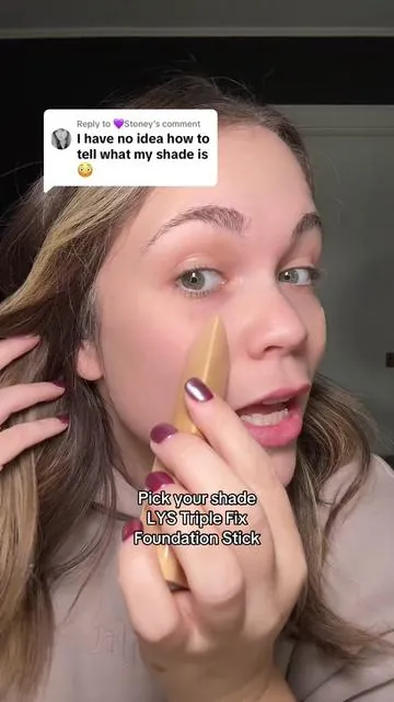 Replying to @💜Stoney Let’s talk @LYS Beauty triple fix foundation color matching 💕 #lys #lysfoundationstick #lysfoundation #lysbeauty #treasurefinds #spotlightfinds #tiktokshopblackfriday #tiktokshopcybermonday #tiktokshopholidayhaul #ttsdelightnow #giftguide #starcreatorcompetition #ttsstarcreator 