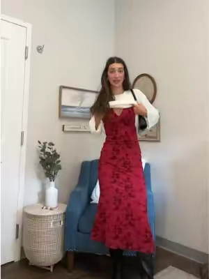 this is the PERFECT holiday dress