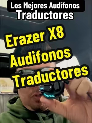 Audifonos Traductores Translator Earbuds Erazer X8 Traduce 135 Idiomas Bluetooth #translatorearbuds #audifonostraductores #audifonos #traductor #erazer #auricularesinalambricos #earbuds #headphones #auriculares 