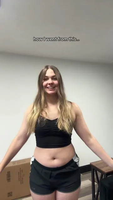 flat stomach in just 2 weeks?? #flatstomach #easyworkout 