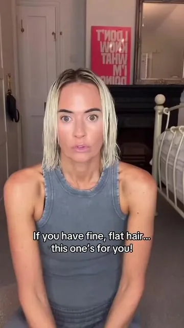 What kind of hair wizardry is THIS?! Fine hair just found its glow-up with Carb Cocktail ✨   @Amy-Jo Simpson #colorwow #carbcocktail #hairhack #volumehack #hairtok 