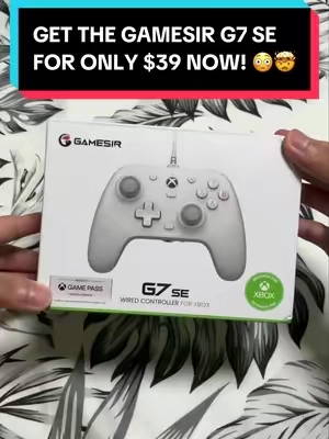 Replying to @imsnoozie Only $39 right now during the holiday sale! Get the GameSir G7 SE before the price goes back up! 🚨 @GameSir Store - US #xboxcontroller #gamesirg7 #gamesirg7se #tiktokshopholidayhaul #GiftGuide #coolthingies