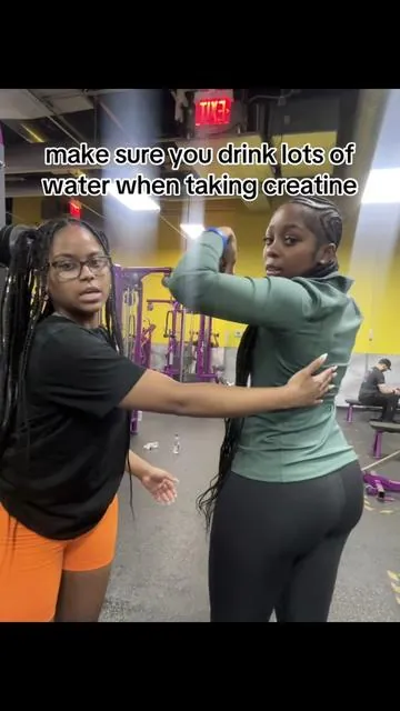 drink alot of water when taking creatine #creatine #gym 