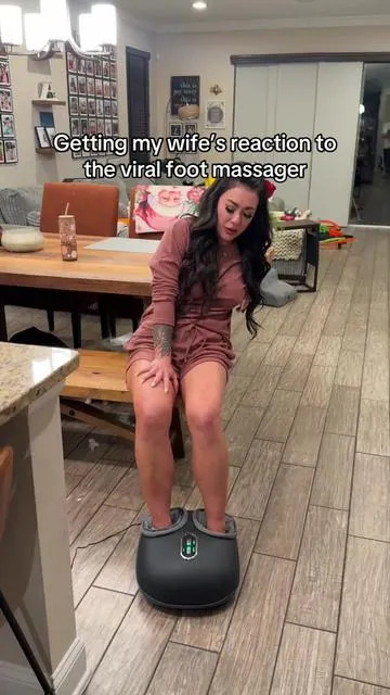 OK, this is the best massager on TikTok shop hands-down wow. #FootMassager #shiatzufootmassager #JointPainRelief #FootPainRelief #HolidayHAUL 