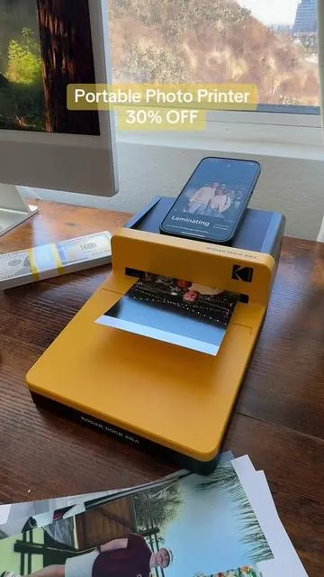 Why did it take this long? Lol #photoprinter #printer #kodakprinter #kodak #photos 