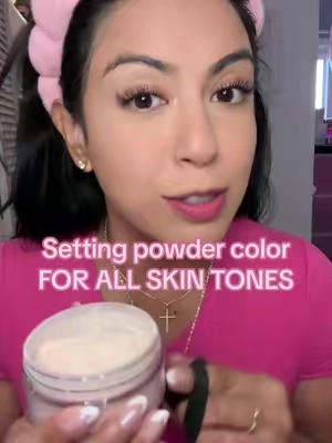 Replying to @Jeannie Kimchi setting powder that goes with all skin tones 🥰  #kimchi #kimchichicbeauty #settingpowder #settingspray #makeuptutorial #makeuphacks #MakeupRoutine #makeup #beautyfinds #skincare  