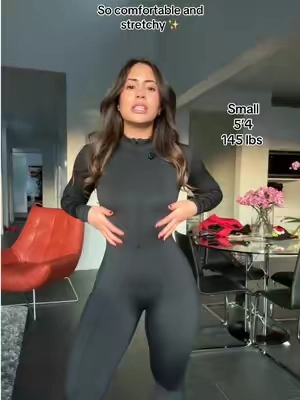 Long sleeve jumpsuit! Great baselayer 🖤 #longsleevejumpsuit #jumpsuit #activewear 