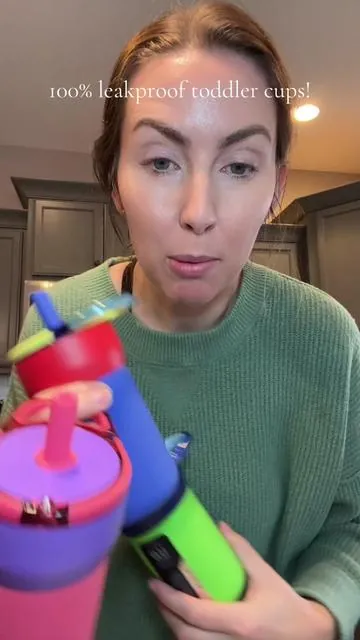 Leakproof toddler cups!!!!  #brumate  #holidayhaul #tiktokshopholidayhaul #giftguide