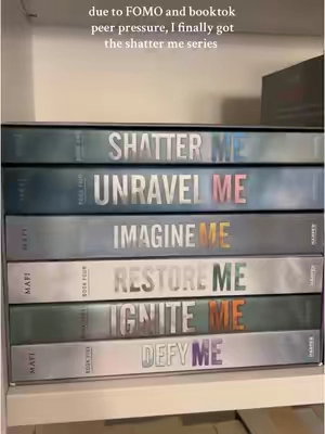 Let’s hope it lives up to the hype!! #shattermeseries #aaronwarner 