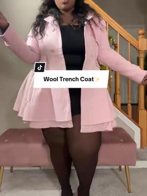 Replying to @Jupiter Sky I would definitely try this code it definitely plus size is very well. It has pockets. It’s super cute and if you can’t fit it just send it back. They have free returns. #coat #coats #wintercoat 