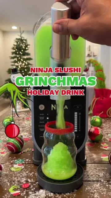 Merry Grinchmas. ❤️💚 #NinjaSLUSHi