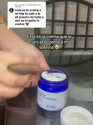 Respuesta a @Michel ✨ Les recomiendo esta crema le, sano por completo la mano a mi sobrina, la estuvimos batallando mucho para que le sanara por completo ya que cremas medicadas por su pediatra ni le servian #eczema #cream #eczemacream #seamoss #theoceanhealedmyeczema #eczemaawareness #dryskin #pielseca #ECZEMA #eczemaflareup #eczemahealing #cremaparaeczema 