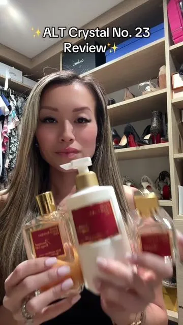 ✨ALT Fragrance- Crystal No.23 Review✨ I refuse to gate keep so you’re welcome. Don’t sleep on this dupe! $38 vs $350 I’m SOLD!!! @ALT. Fragrances  #TiktokShop #MomsOfTikTok #AltFragrance #CrystalNo23 #AltFragrances #Fragrance #Perfume #Cologne #Luxury #TikTokShopNewArrivals #NewYearNewAura #TikTokShopCreatorPicks 