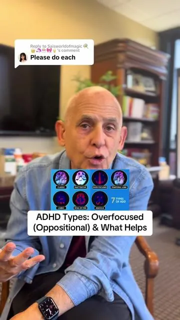 Replying to @Saisworldofmagic 🍭🧁🦄🎂🎀🍦 Overfocused #ADHD (worried, rigid, oppositional) here's what helps. More info in my book Healing ADD as well. 