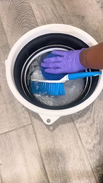 @AlexisCleanASMR and I came together to give the people what they’ve been wanting!!!!! 🤣 Be sure to follow the G.O.A.T of Floor Scrubs!!! 🫧Floor Scrub Collab🫧 Enjoy!! We decided on the Blue Oxy Palm DS / Ajax / DT Brush and boy o’ boy was it yummy!!! #creatorinsightsearch #FloorScrub #ASMR #Cleaning #CleaningMotivation #fypシ゚viral #Viral #CleanTok #scrubbing #CreatorTools #fyp  Be sure to grab your Ocedar Mop Refills from the link! @TIDY MONSTER  came THROUGH for your girl with all these suds to mop up!! 🫶🏽