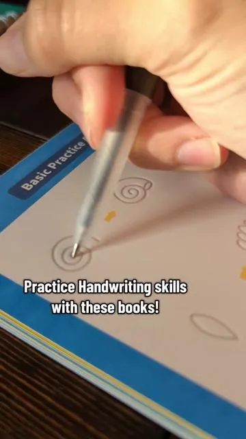 These books are perfect for preschool to 2nd graders who are practicing their writing skills! These books are reusable, and really unique from other material out there. I highly recommend you give them a try.  #handwriting #tracingbook #copybook #homeschool #educational #learningbook #kindergarten #handwritingvideos #preschool #workbook 