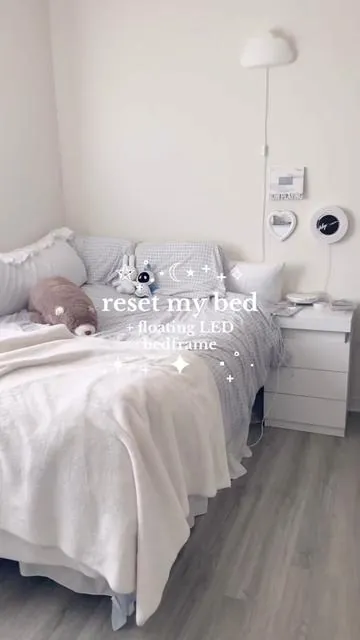 actually the coolest thing ever omg #bed #room #aesthetic #roomdecor #roominspo #comfy #soft #cute 