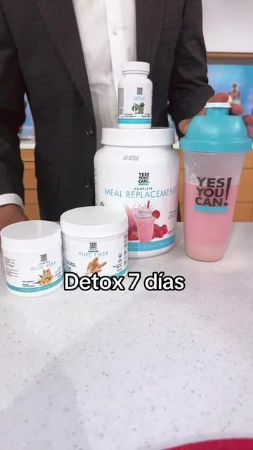 7 días para resetear tu cuerpo y sentirte increíble. 💚✨ #Detox #YesYouCan #Cuidándote