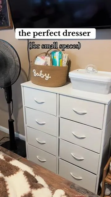 I LOVE having everything organized & the fact that I needed something to put all baby girls necessities in, this dresser was the PERFECT option. It’s lightweight but perfect for what I needed it for and I couldn’t be more excited that it worked out in the small space that I needed it for 💗🥰 #pregnancy #pregnancymusthave #organization #dresser #lightweightdresser #homeorganization #homemusthaves #nesting #nestingstage #babygirl 