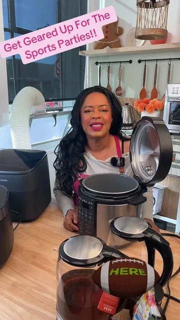 Going LIVE right now , we have all the appliances you need for your up coming gatherings ! Join us 🎉 #cosoripressurecooker #cosori 