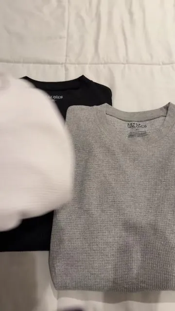 5 waffle knit crew necks for $20 #crewneck #longsleeve #waffleknit #mensclothing #mensfashion #tiktokmademebuyit #tiktokshop #spotlightfinds #tiktokshopfinds #winterfashion #winterapparel 