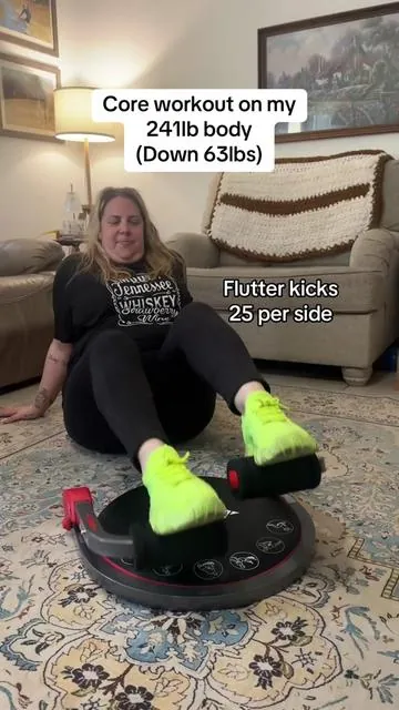This is a core workout like no other, but also a total body machine! Light weight, portable, and plus size friendly! #coreworkout #fullbodyworkout #athomeworkout #nogymnoproblem #plussizeworkouts #excersiseathome #newyearnewaura 