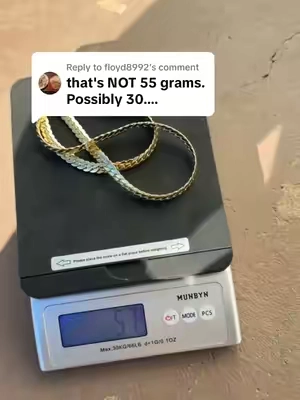 Replying to @floyd8992 No it’s actually 57 grams…#shorts #necklace #jewlery #mensfashion #tiktokshop 