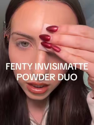 RiRi’s mid game day performance touch up for a reason 🏈 ✨ $63 value for $37! Mattifies + sets makeup without feeling dry or cakey @Fenty Beauty #invisimatte #invisimatteblottingpowder #blottingpowder #pressedpowder #powderrecommendation #makeupsettingpowder #settingpowder #oilyskinmakeup #fentynewarrivals #rhianna #fenty #fentybeauty #fentyinvisimatte #fentypowder #newyearnewaura #tiktokshopcreatorpicks  #tiktokshopnewarrivals #TTSBeautyBesties