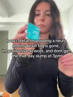 Neuro keeping me in CHECK on a Friday 🙂👩‍💻💻 #neuro #neurogum #focus #productivity #brainfog 