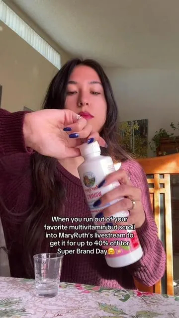 Stock up on your MaryRuth’s essentials now on TikTok shop for up to 40% off! Happy Super Brand Day!🤗✨ #maryruthorganics #maryruths #maryruthsvitamins #liquidvitamins #MaryRuthsSuperBrandDay #SuperBrandDay #tiktokshopsale 