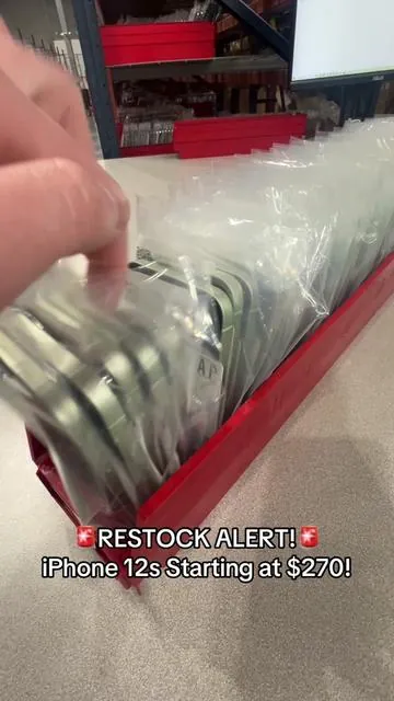 Packing up a Recently Restocked iPhone 12 for $270 in Green! (ASMR)