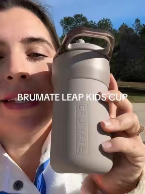 Brumate, you really hear us, don’t you? 🥹 @BrüMate BrüMate Leap 12oz Kids Tumbler is a mama’s dream! #brumate #brumateera #brumatetumbler #toddlermom #tumblerforkids #brumatekidscup #kidstumbler #brumateleap 