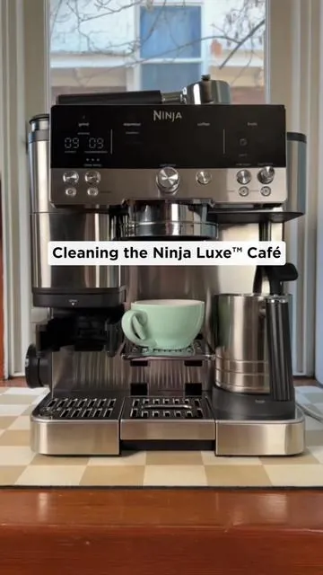 Reminder to clean & maintain your Ninja Luxe™ Café. 🧼 For more details check out our YouTube channel. 🔗 in bio. #NinjaLuxeCafe 