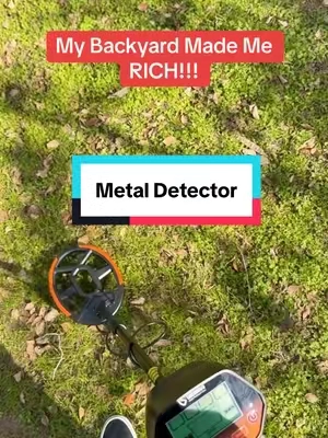 My Backyard Might Of Maee Me Rich… #gold #silver #metaldetecting #hobby #treasure #tiktokshopjumpstart #tiktokshop 