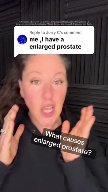Replying to @Jerry C What causes enlarged prostate? And how to stop it? Here’s what I learned…  #menshealth #menshealthwareness #menover40 #menover50 #menoftiktok #supplements #prostatehealth #prostateproblems #prostatitis 