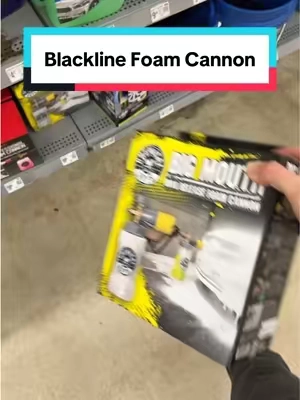Foam cannon #blackline #foamcannon #carsoftiktok #detailing 