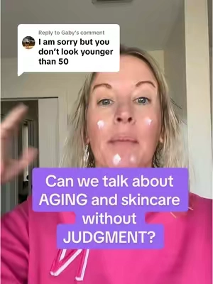 Replying to @Gaby  Aging is hard and I get these comments daily. Makes me rethink sharing skincare tips on TikTok. I’m 50 and love sharing what skincare products works for me, but not sure if I will continue. Aging isn’t for the weak and I’m sick of these comments coming from people who have no idea how women internally struggle with it. How do you deal with it? #aging #over50 #over40 #over60 #over70 #antiagingskincare 